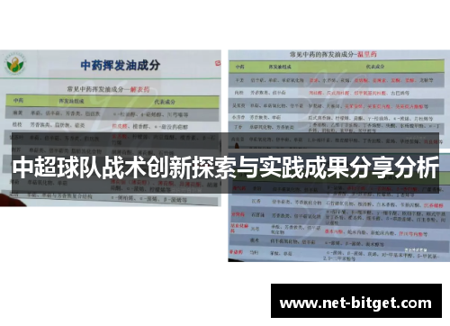 中超球队战术创新探索与实践成果分享分析